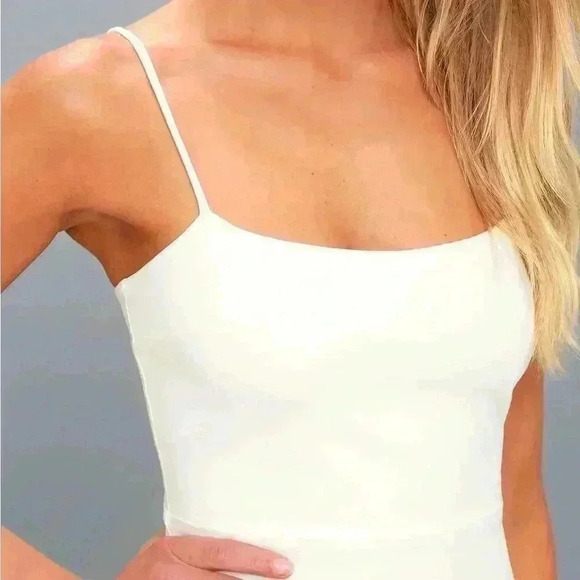 Lulus White Bodycon Mini Dress - Picture 3 of 4